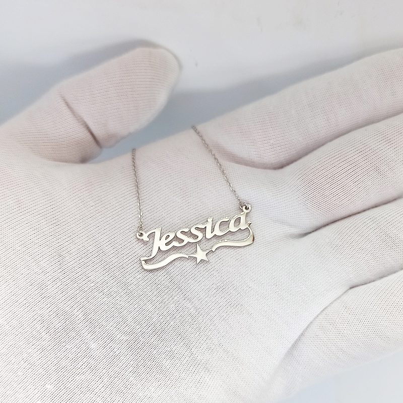 14k Solid Gold Name